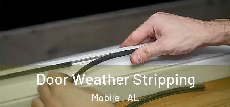Door Weather Stripping Mobile - AL